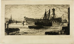 Rozpad Agamemnona, nr 1 autorstwa Francis Seymour Haden