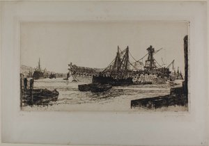 Rozpad Agamemnona, nr II autorstwa Francis Seymour Haden