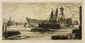 Zerwanie z Agamemnonem, nr I autorstwa Francis Seymour Haden