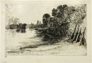 Prom Brentford autorstwa Francis Seymour Haden