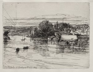 Most Cardigan autorstwa Francis Seymour Haden