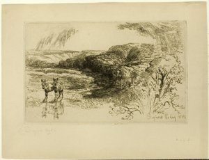 Encombe Woods, nr II autorstwa Francis Seymour Haden