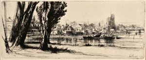 Fulham (akwaforta) autorstwa Francis Seymour Haden