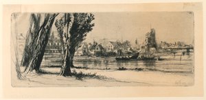 Fulham autorstwa Francis Seymour Haden