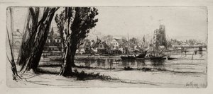 Fulham. autorstwa Francis Seymour Haden