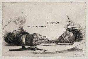 Trawienie rąk, 1865. autorstwa Francis Seymour Haden