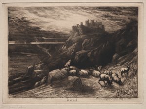 Harlech autorstwa Francis Seymour Haden