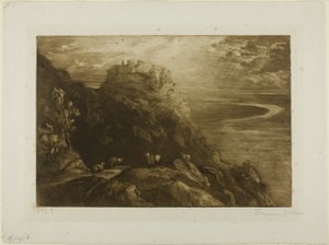 Harlech, nie. I autorstwa Francis Seymour Haden