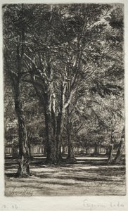 Kensington Gardens Większa płyta, 1860.
