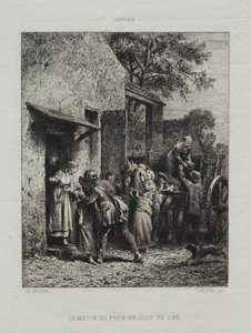 Poranek pierwszego dnia roku autorstwa Francis Seymour Haden