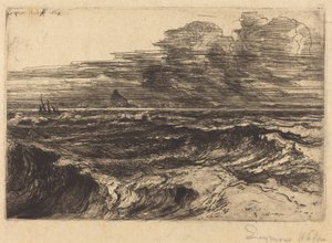 Zatoka Mounta autorstwa Francis Seymour Haden