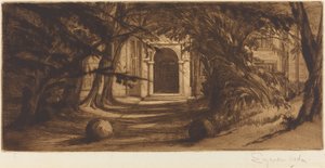 Sala Mytton autorstwa Francis Seymour Haden