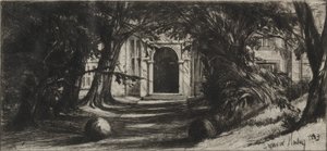 Sala Mytton, 1859. autorstwa Francis Seymour Haden