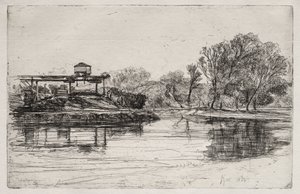 Naruszenie kolei autorstwa Francis Seymour Haden