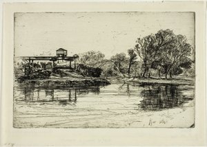 Naruszenie kolei autorstwa Francis Seymour Haden