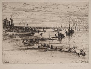 Karczma, Purfleet autorstwa Francis Seymour Haden
