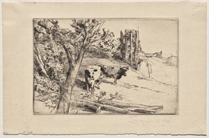 Twierdza autorstwa Francis Seymour Haden