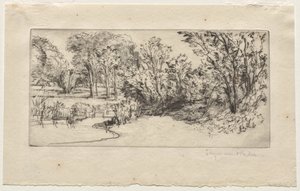 Mała Parafia Long autorstwa Francis Seymour Haden