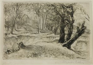 Trzy siostry autorstwa Francis Seymour Haden