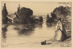 Ścieżka holownicza autorstwa Francis Seymour Haden