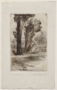 Plebania w Sonning autorstwa Francis Seymour Haden