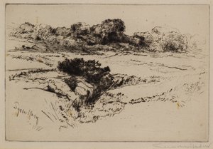 Wzgórze Wiatraka nr 2 autorstwa Francis Seymour Haden