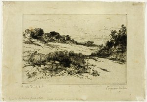 Windmill Hill, nr I autorstwa Francis Seymour Haden