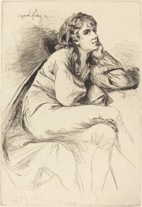 Thomas Haden z Derby autorstwa Francis Seymour Haden after Joseph Wright