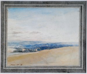 Park Peamore autorstwa Francis Towne