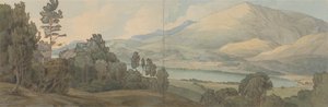 Widok na jezioro Coniston w hrabstwie Lancashire