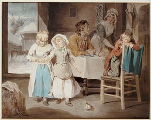 Domowy Robin, 1794 autorstwa Francis Wheatley