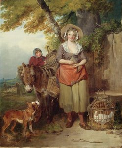 Powrót z rynku autorstwa Francis Wheatley