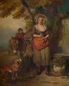 Powrót z rynku, 1786, 1938 autorstwa Francis Wheatley