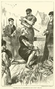 Klęcząc, oddał swoją duszę Bogu autorstwa Francis Wilfred Lawson