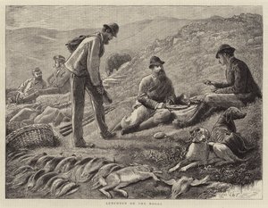 Obiad na Maurach autorstwa Francis Wilfred Lawson