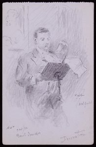 Portret bazylii jonów autorstwa Francis Wilfred Lawson