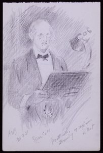 Portret DS MacColla autorstwa Francis Wilfred Lawson
