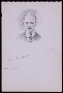 Portret Fryderyka Lessore autorstwa Francis Wilfred Lawson