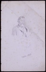 Portret Johna Bretta autorstwa Francis Wilfred Lawson