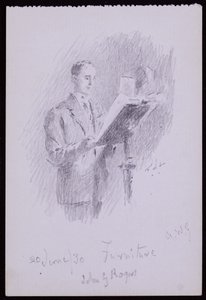 Portret Johna G. Rogersa autorstwa Francis Wilfred Lawson