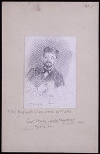 Portret Karla Krall autorstwa Francis Wilfred Lawson