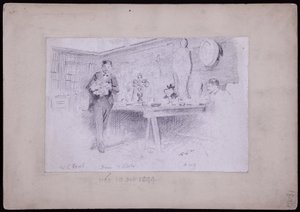 Portret Karla Krall autorstwa Francis Wilfred Lawson