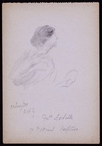 Portret pani Arundel Esdaile autorstwa Francis Wilfred Lawson