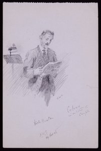 Portret Noela Heatona autorstwa Francis Wilfred Lawson