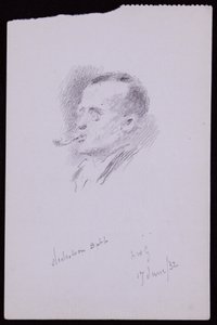 Portret S. Nicholsona Babb autorstwa Francis Wilfred Lawson