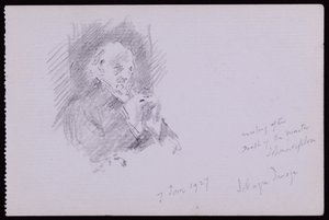 Portret obrazu Selwyna autorstwa Francis Wilfred Lawson