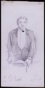 Portret Sir Edwarda Reida autorstwa Francis Wilfred Lawson