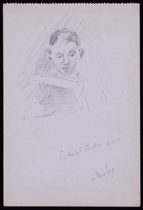 Portret sir Herberta ARA Baker autorstwa Francis Wilfred Lawson