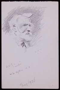Portret WL Wyllie autorstwa Francis Wilfred Lawson