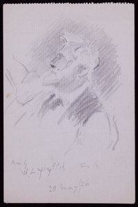 Portret WL Wyllie autorstwa Francis Wilfred Lawson